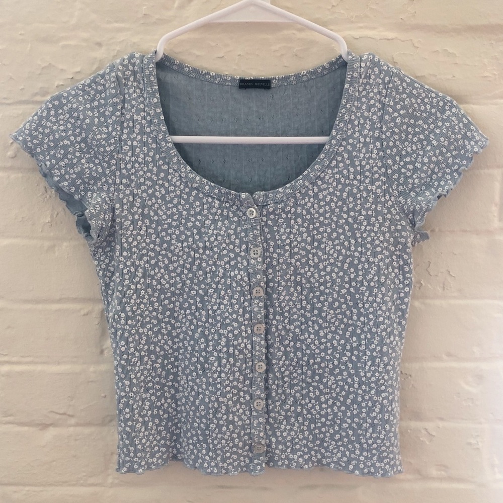 Blue floral zelly